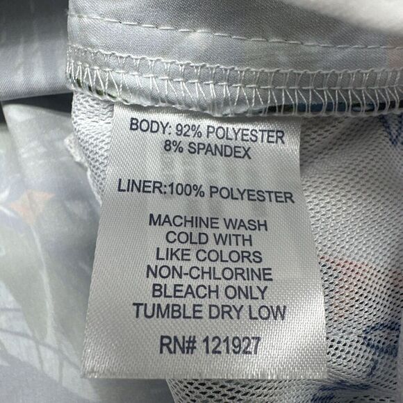 Johnnie-O Aventura Lined Swim Trunks Mens Size XXL 2XL Tropical Floral Toucan - Picture 14 of 15